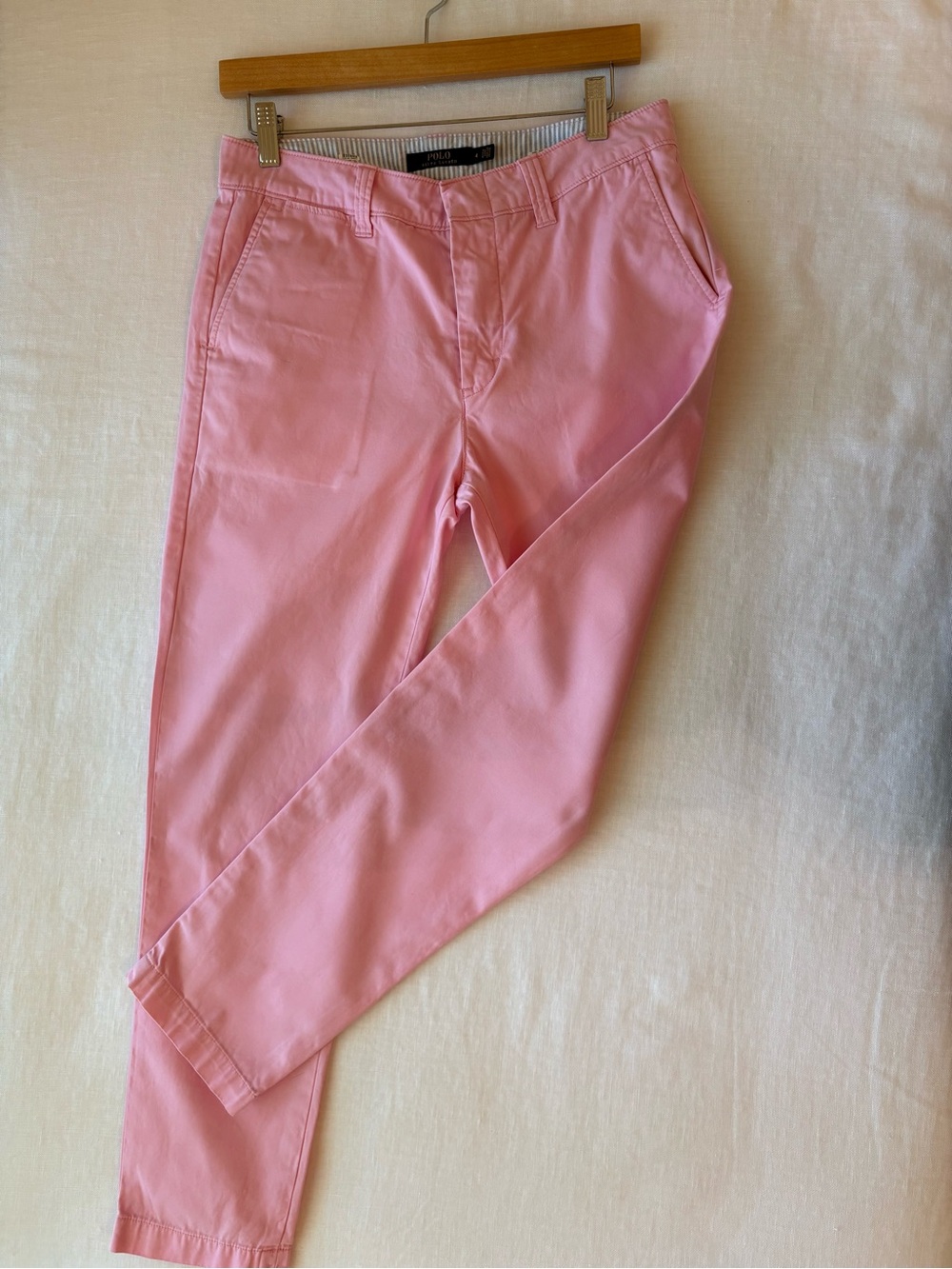 Ralph Lauren Polo Pink Cotton Chino Pants